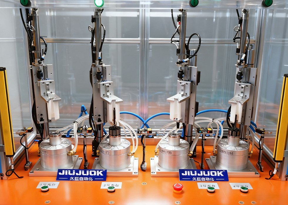 Máy sạc từ trường Jiuju - Máy sạc từ trường động cơ bốn vị trí làm việc