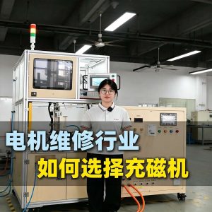 电机维修行业如何选择充磁机视频讲解—久巨充磁机
